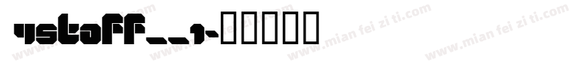  4STAFF__1字体转换